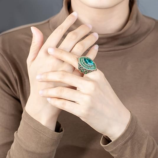 Smaragd Regent Ring | Guld