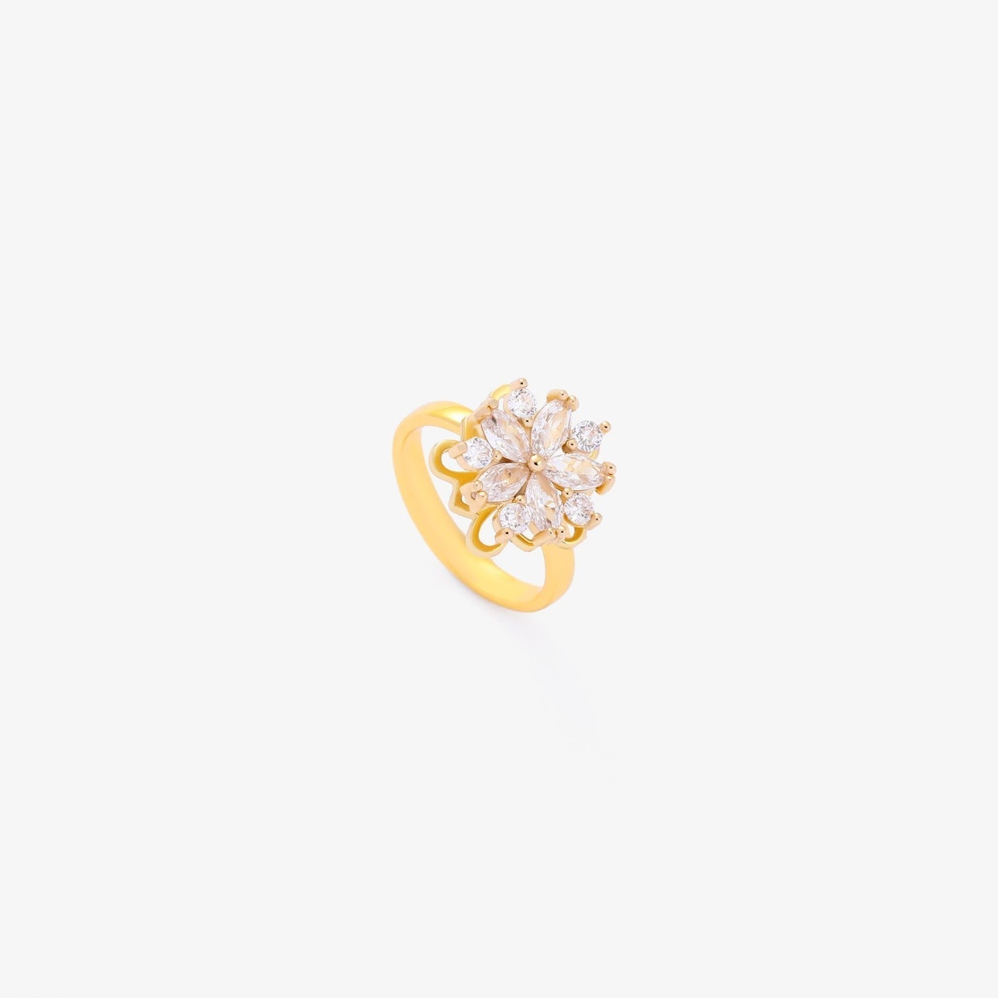 Flora Accent Drejering | Guld