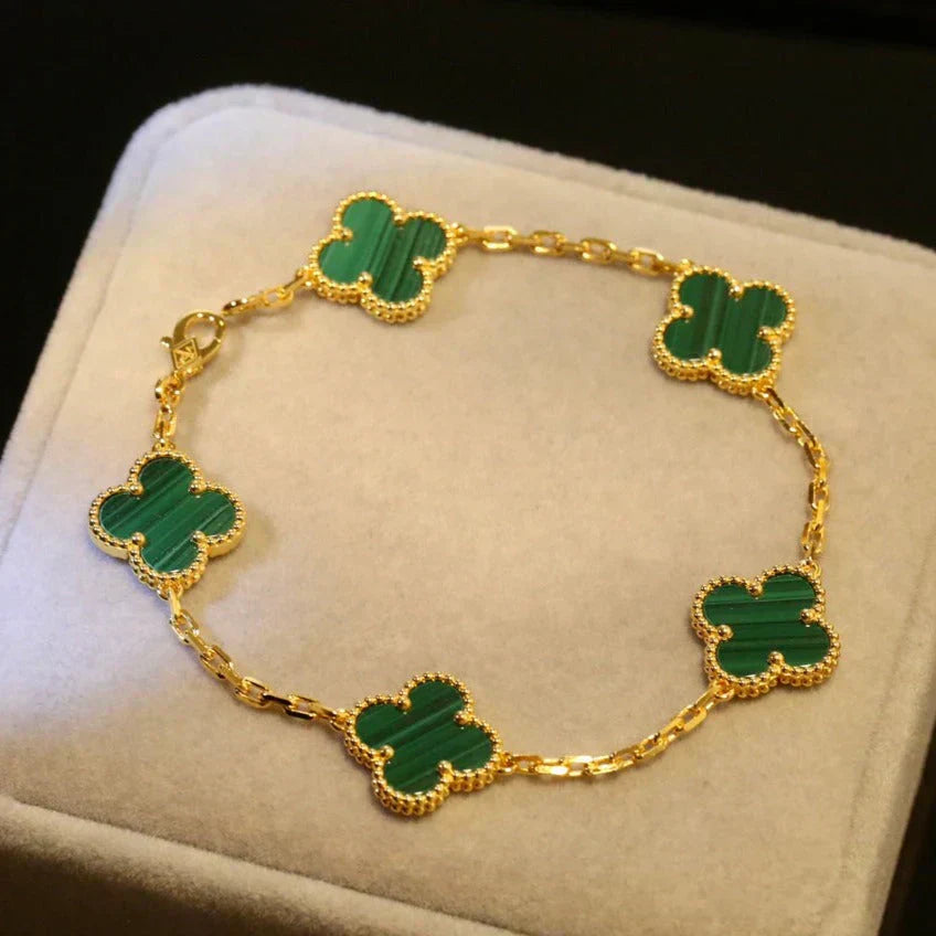 Clover Armbånd Grøn