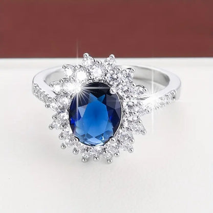 Vionne Saphirae Ring | Hvidguld