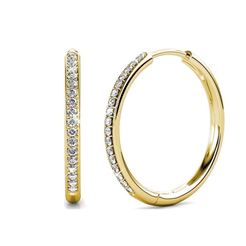 Sorel Pavé Øreringe | Guld