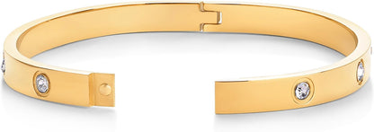Halo Dot Armbånd | Guld