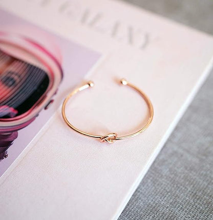 Kærlighed Knude Uendelighed Armbånd | Guld