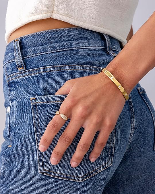 Halo Dot Armbånd | Guld