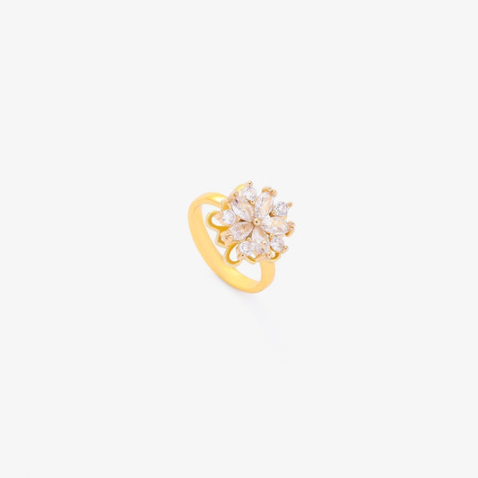 Flora Accent Drejering | Guld