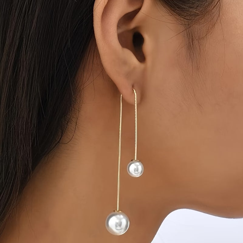 Radiant Perle Statement Øreringe