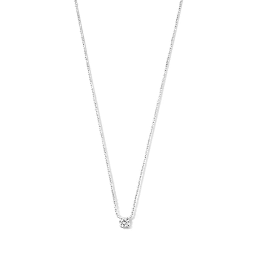 Cléa Moissanite Sten Halskæde | Guld