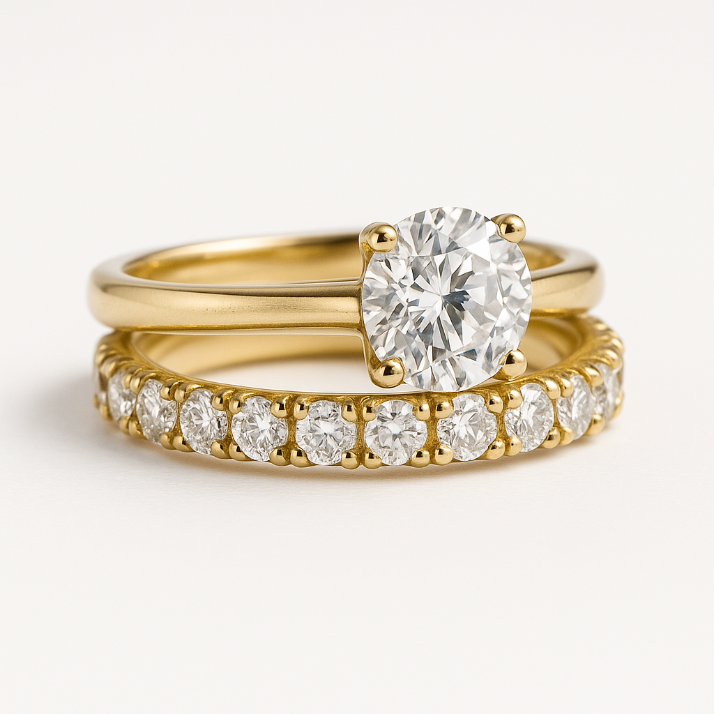 Savaya ring sæt | Guld