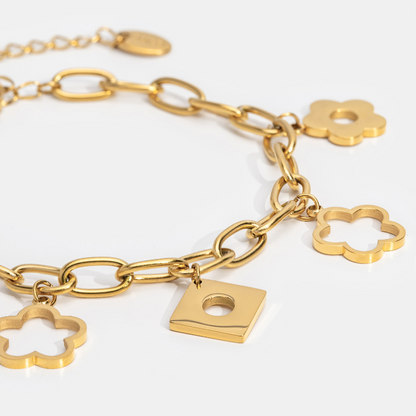 Lykke Daisy Charm-armbånd