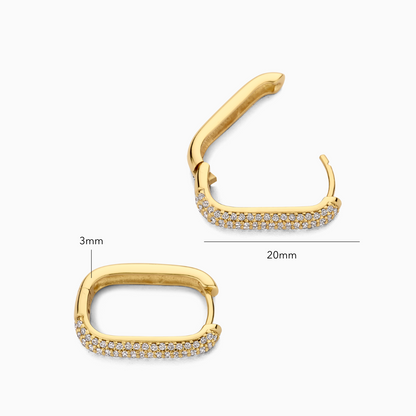 Icon Pavé Creoler | Guld
